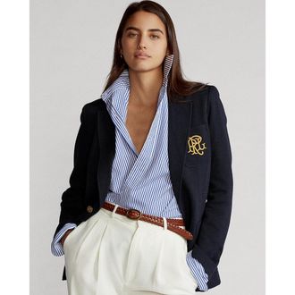 Ralph Lauren Getailleerd blazerjasje