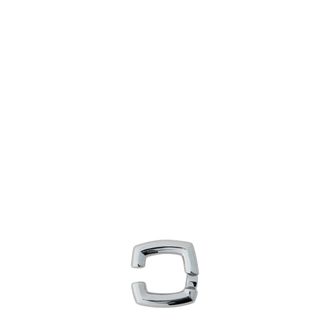 Tom Wood Diamond Frame Ear Cuff - Dames - Oorbellen - Grijs - ONE Size - Accessoires