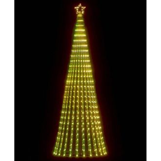 vidaXL &Aacute;rbol De Navidad Led 475 Leds Blanco C&aacute;lido 247 Cm Vidaxl