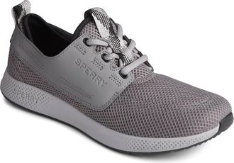 Sperry Top-Sider Mens 7 Seas Sport Cupsole Shoes In Grey
