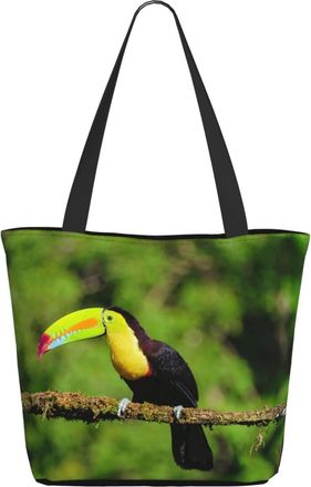 AOOEDM Cute Toucans Ladies Shopping Bag 13x11x7in.The Perfect ValentineS Day Gift.It Is The Best ValentineS Day Gift For Mom, Daughter, Wife,Etc