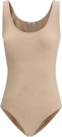 Wolford Jamaika Bodysuit - Dames - Bodies - Beige - M - Katoen - Tops