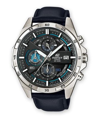 Casio Edifice Mens Black Watch EFR-556L-1AVUEF Leather (archived) - One Size