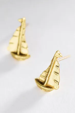 Alemais ALEMAIS Calypso Boat Post Earrings