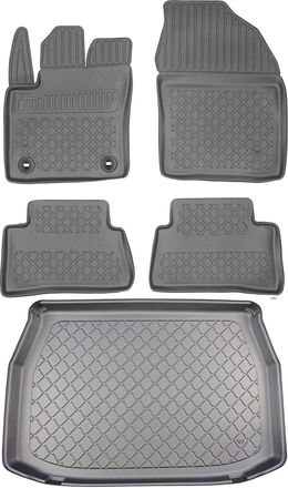 OEM Juego De Alfombrillas Para El Coche Y El Maletero Para El Suv Toyota C-hr De Noviembre De 2019