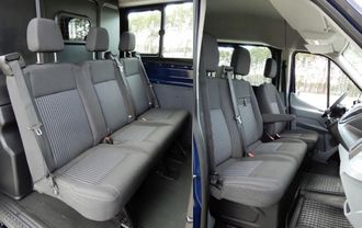 OEM Fundas Para Asientos De Ford Transit Mk8 2014-2025 Para 6 Personas (brigada)