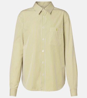 Saint Laurent Striped cotton shirt