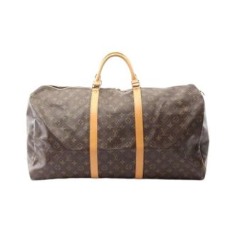 Louis Vuitton Vintage Weekend Bags, unisex, Brown, ONE SIZE, Pre-owned Weekend Bag