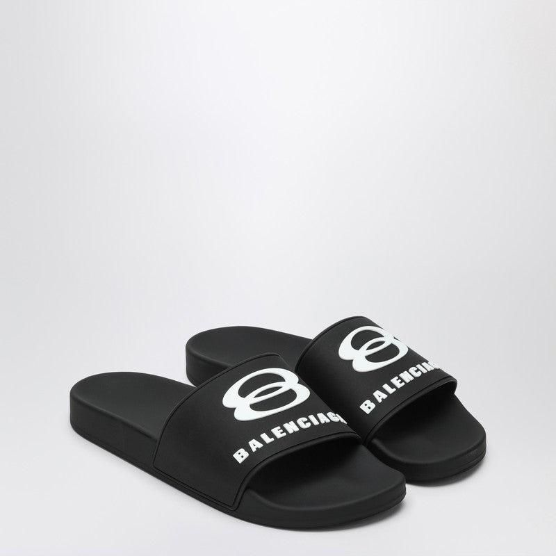 サンダル・ミュール BALENCIAGA SS25 Balenciaga Sandals Black (810517 W12H21010) Balenciaga: Black Leather Sandals now up to −25% | Stylight