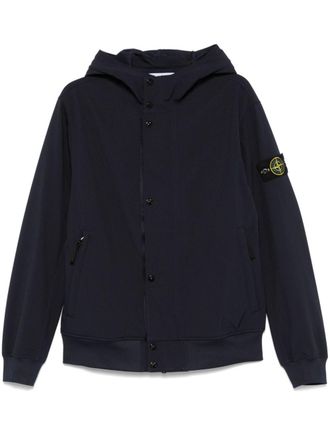 Stone Island Jack met capuchon - Blauw