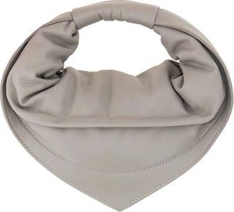 Federico Cina Mini Tortellino Bag - Dames - Handtassen - Grijs - ONE Size - Katoen - Tassen
