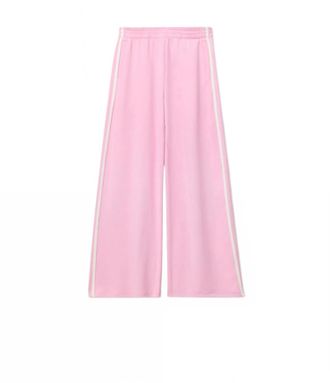 perfectwhitetee Womens Mikos Travel Wide Leg Pants In Sugar Pink