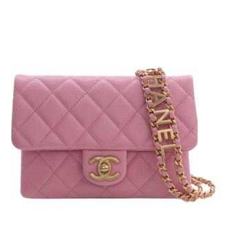 Chanel Pre-owned Belt Bag - Dames - Pre-owned - Roze - Maat: ONE Size Leer