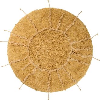 Lorena Canals Moon Multishape Washable Cotton Blend Rug in Honey at Nordstrom