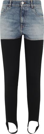 Coperni Hybrid Rib Denim Pants