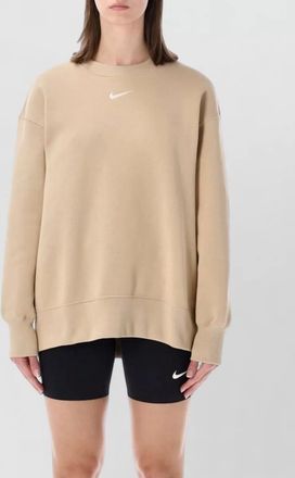 Nike oversized fleece crewneck sweatshirt