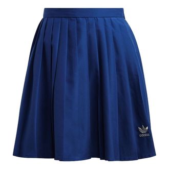 adidas (WMNS) adidas Original Pleated Skirt Blue IC5235