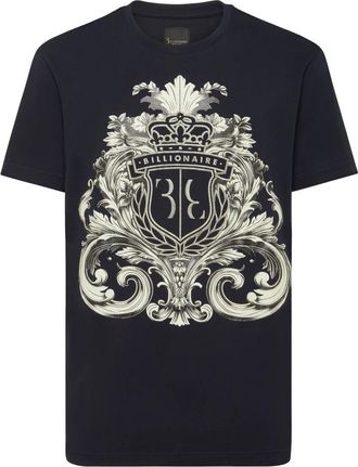 Billionaire Boys Club T-Shirt Ronde Hals Baroque - Heren - T-shirts - Blauw - 5XL - Katoen - Tops