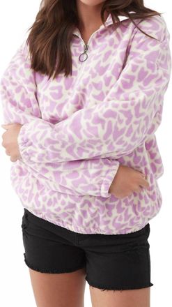 O'Neill Sierra Superfleece Pullover In Passionfruit