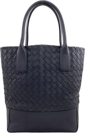 Bottega Veneta Black Leather Tote Bag (Pre-Owned)