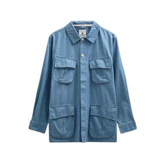 Anerkjendt Heren, Jassen, Blauw, Maat: XL Denim