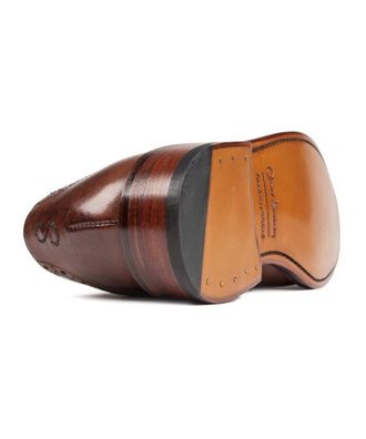 Oliver Sweeney Mens Aldeburgh Shoes - Tan Leather - Size UK 9