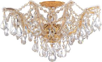 Crystorama 5-Light Maria Theresa Flush Mount