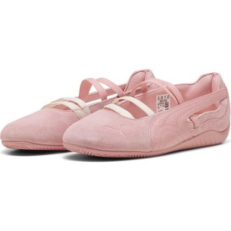Puma Speedcat Ballet Python II Sneaker in Rosy Outlook/Warm White at Nordstrom, Size 7.5