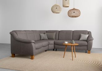 HOME AFFAIRE Ecksofa »Caldera L-Form« Federkern, wahlweise mit Kopfteilverstellung, Bettfunktion, Bettkasten