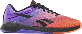 Reebok Womens Nano X5 Trainers, FTW White/Flash Orange/Royal Purple, 38.5 EU, FTW White Flash Orange Royal Purple, 5.5 UK