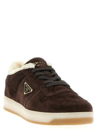 Prada Downtown Sneaker - Brown