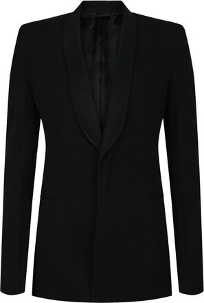 Givenchy Extra Fitted Single-Button Wool Blazer