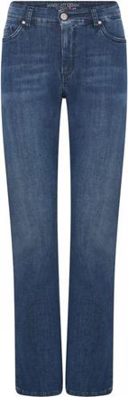 C.Ro Magic Fit Flared Jeans - Dames - Regular Fit Jeans - Blauw - 4XL - Katoen - Jeans