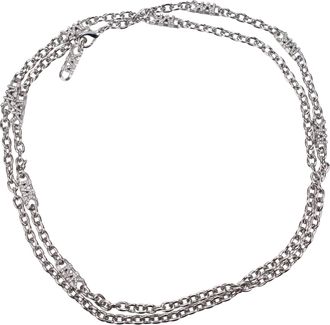 Michael Kors Damess Zilveren metalen riem