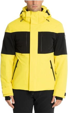 Emporio Armani Stratum 7 Ski Jas - Heren - Ski Jassen - Geel - S - Fitness