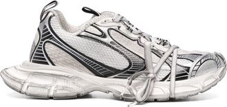 Balenciaga 3XL panelled sneakers - men - Rubber/Polyester/Polyurethane/Fabric - 45 - White