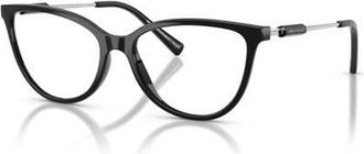 A|X Armani Exchange 54mm Cat Eye optical glasses in Black at Nordstrom
