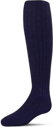 MeMoi Ribbed Non-Binding Infant Tights in Navy at Nordstrom, Size 12-24M