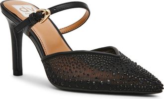 Dolce Vita Elleganza Mary Jane Mule in Black Shiny at Nordstrom Rack, Size 8.5