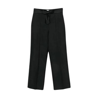Valentino Garavani Pantaloni dritti - - Trousers - Donna - Nero - L