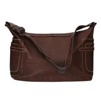 Bottega Veneta Borsa a spalla vintage Pre-owned - - Pre-owned - Uomo - Marrone - ONE SIZE