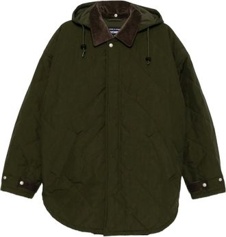 Comme Des Gar&ccedil;ons Gewatteerd jack - Groen