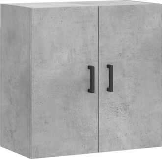 vidaXL Armario de pared madera de ingeniería gris hormigón 60x31x60 cm Vidaxl