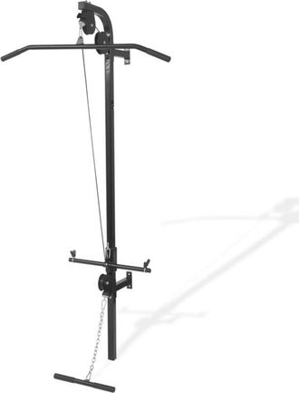 vidaXL Gimnasio En Casa De Pared Con 2 Poleas Vidaxl