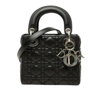 Dior Pre-owned Vintage Handbag - Dames - Pre-owned - Zwart - Maat: ONE Size Leer