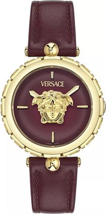 Versace Medusa Jewel Quartz Burgundy Dial Ladies Watch VE0B00125