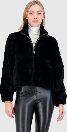 Gorski SHEARLING LAMB HORIZONTAL ZIP JACKET