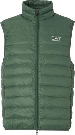 Emporio Armani Core Identity Packable Gilet - Heren - Bodywarmers - Groen - L - Leer - Jassen