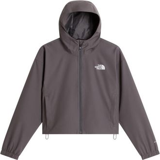 The North Face Quest Cropped Jacket Regenjacke f&uuml;r Damen | grau