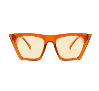 Generic Outdoor Mens And Womens Party Sunglasses Vacation Driving Commuter Sun Glasses(Orange)